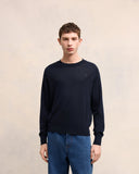 Pull Col Rond Ami de Coeur Ton-Sur-Ton