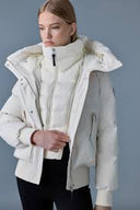 Manteau à col haut nefi-nfz