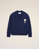 Blue Wool Ami De Coeur Cardigan