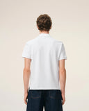 White Cotton Short Sleeves Ami De Coeur Polo Shirt
