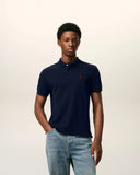 Blue Cotton Red Ami De Coeur Polo Shirt