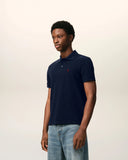 Blue Cotton Red Ami De Coeur Polo Shirt