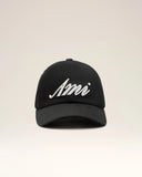 Black Cotton Ami Felt Patch Cap