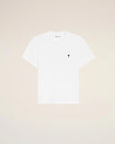 White Cotton Ami De Coeur T-shirt