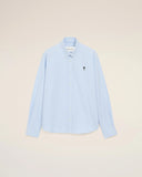 Blue Cotton Ami De Coeur Oxford Shirt