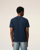 Blue Cotton Red Ami De Coeur Tshirt