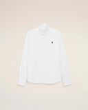 White Cotton Ami De Coeur Oxford Shirt