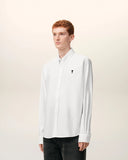 White Cotton Ami De Coeur Oxford Shirt