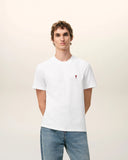 White Cotton Red Ami De Coeur Tshirt