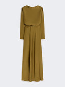 Robe en satin léger - Kaki