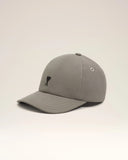 Grey Cotton Ami De Coeur Embroidery Cap