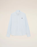 Blue Cotton Ami De Coeur Oxford Shirt