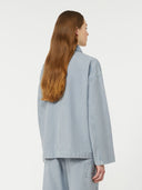 Veste d’inspiration vêtements de bureau en toile de coton - Azure