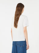 T-shirt en coton avec imprimé graphique - Blanc