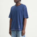Short Sleeve Boxy Fit T-Shirt With Topstitched Ami