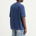 Short Sleeve Boxy Fit T-Shirt With Topstitched Ami