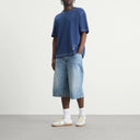 Short Sleeve Boxy Fit T-Shirt With Topstitched Ami