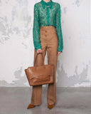 sac hidesins Flap L Caramel