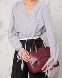 sac hidesins Flap M Wine