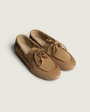 Mocassin bateau en daim brossé | Camel