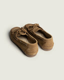 Mocassin bateau en daim brossé | Camel