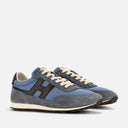 Sneakers Hogan Athletic Bleu Ciel Marron