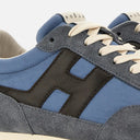 Sneakers Hogan Athletic Bleu Ciel Marron