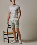 Light green sportcord shorts Profuomo