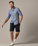 Navy sportcord shorts Profuomo