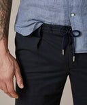 Navy sportcord shorts Profuomo