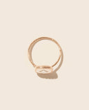 BAGUE PIERROT BLANC