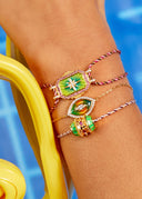 BRACELET - GREEN DIWALI BOHEME Mya Bay