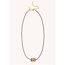 COLLIER - PURPLE TALISMAN Mya Bay