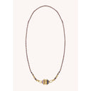 COLLIER - BIG TALISMAN BLUE/PURPLE Mya Bay