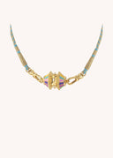 COLLIER - BIG TALISMAN RAINBOW Mya Bay