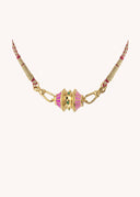 COLLIER - BIG TALISMAN PINK/FUCHSIA Mya Bay