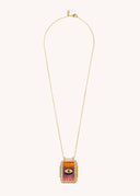 COLLIER - PINK RAINBOW EYE BOHEME Mya Bay