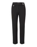 RENZO PANT veronica beard noir, boutons argent