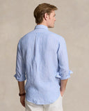 Chemise rayée ajustée en lin Ralph Lauren