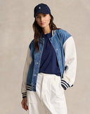Bomber à drapeau et logo Ralph Lauren