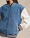Bomber à drapeau et logo Ralph Lauren