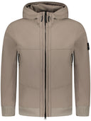 Q0322 SOFT SHELL-R_e.dye® TECHNOLOGY IN RECYCLED POLYESTER Stone Island