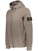 Q0322 SOFT SHELL-R_e.dye® TECHNOLOGY IN RECYCLED POLYESTER Stone Island