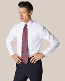 Chemise blanche en twill signature – Col italien ETON