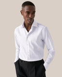 Chemise blanche en twill texturé ETON