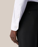 Chemise blanche en twill texturé ETON