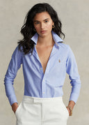 chemise Ralph Lauren Oxford coton piqué rayé