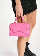 Sac de sortie en faux cuir rose Essentiel