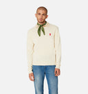 Pull Col Rond Ami de Coeur