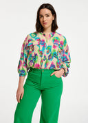 Chemise oversize à imprimé fleuri Essentiel
